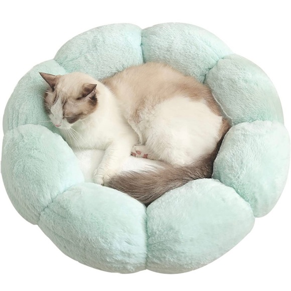 Small green flower pet bed NIP - Picture 5 of 6